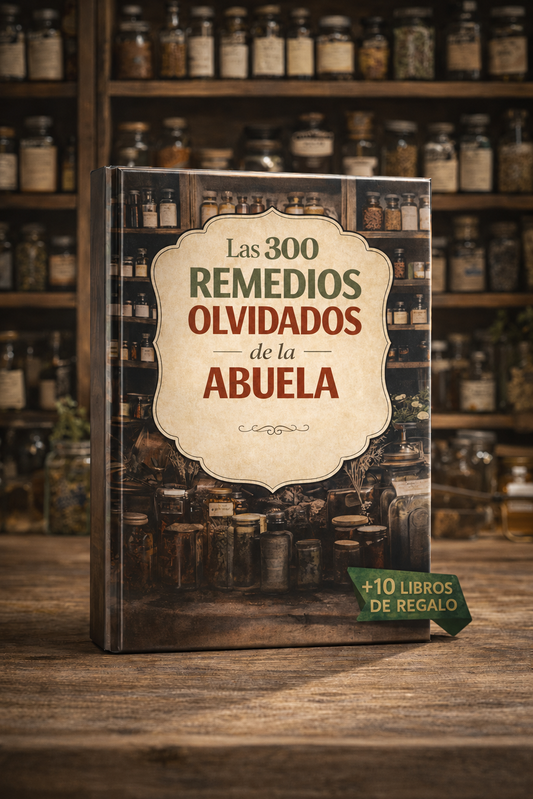 300 Remedios Naturales +10 libros de regalo🎁